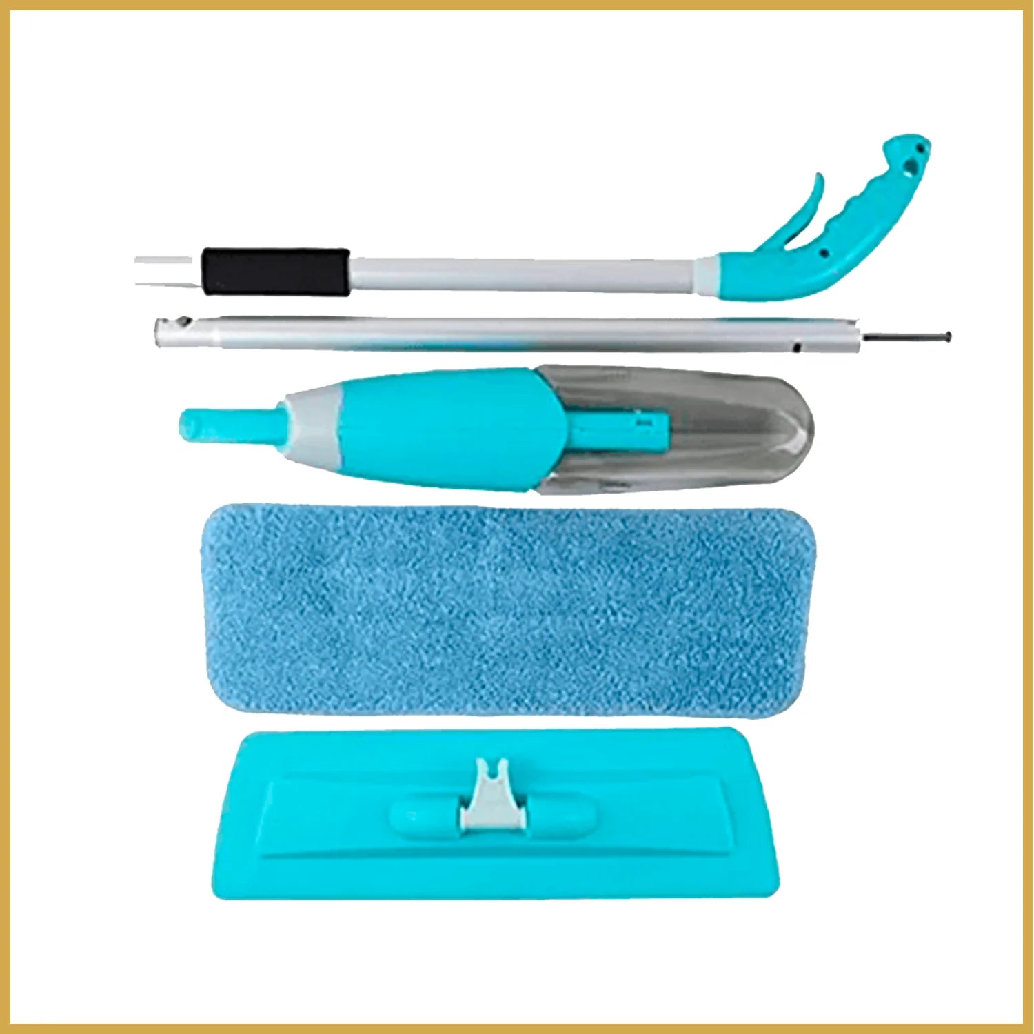 Wet Spray Mop - Professional Floor Cleaning System